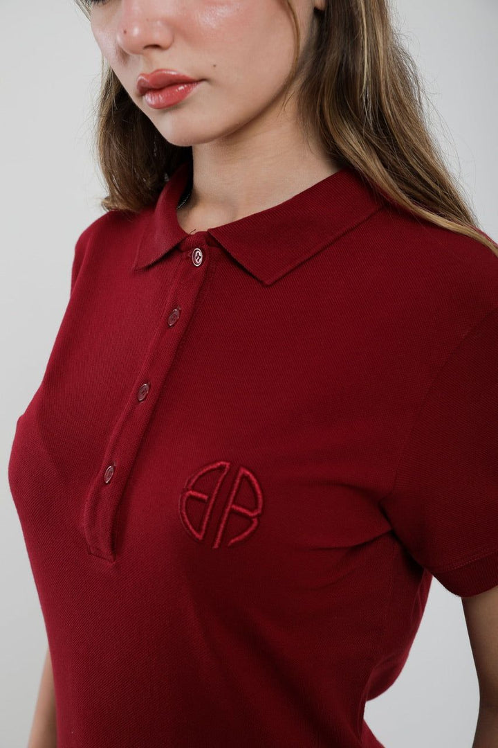 Moudda Billiorich - Polo Femme Slim Fit en Piqué de Coton - Tunisie 4