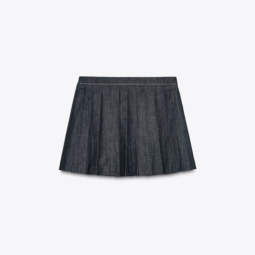 Moudda ZARA - Jupe-Pantalon Denim - Plis - Tunisie 2