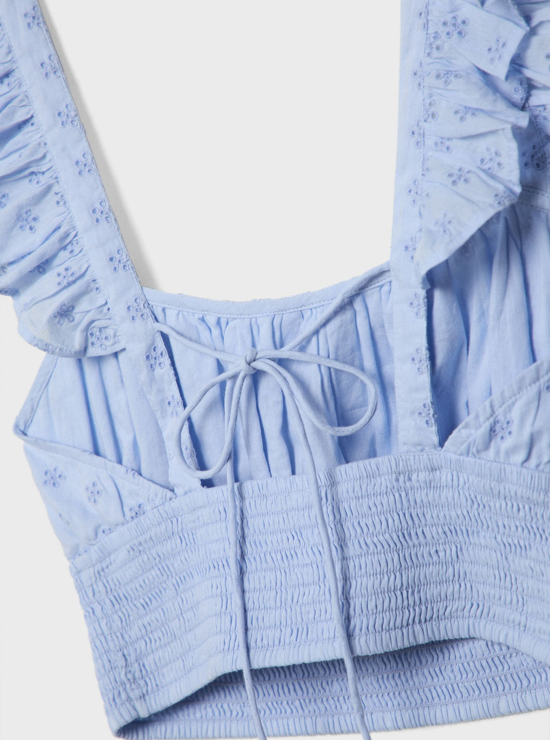 Moudda STRADIVARIUS - Top à Bretelles avec Broderie Suisse - Tunisie 1