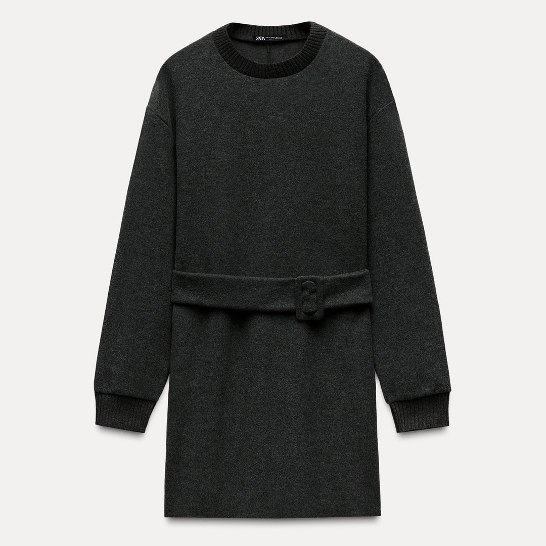 Moudda ZARA - Robe Toucher Doux à Ceinture - Tunisie 2