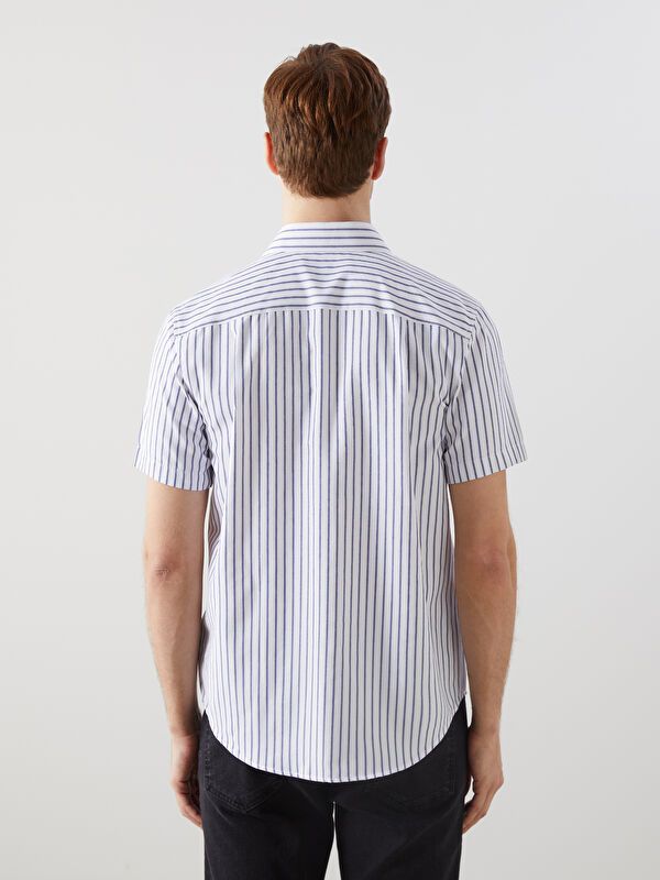 Moudda LC Waikiki - Chemise manches courtes en tissu pour Homme - Tunisie 4