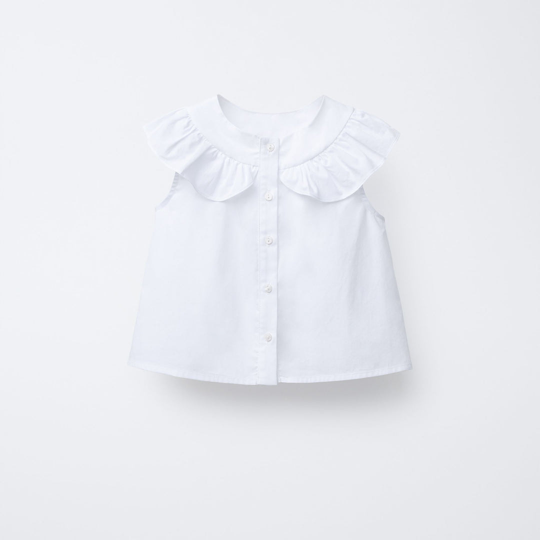 Moudda ZARA - Chemise Enfant - Manches Courtes, Canesu & Volant - Tunisie 1