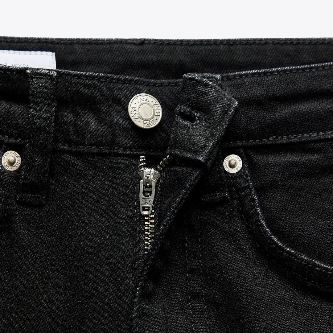 Moudda ZARA - Pantalon Flare Cropped - 5 Poches & Taille Haute - Tunisie 4