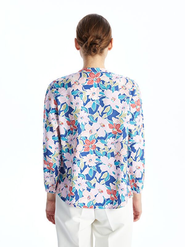 Moudda LC Waikiki - Chemisier (blouse) imprimé manches longues en tissu pour Femme - Tunisie 4