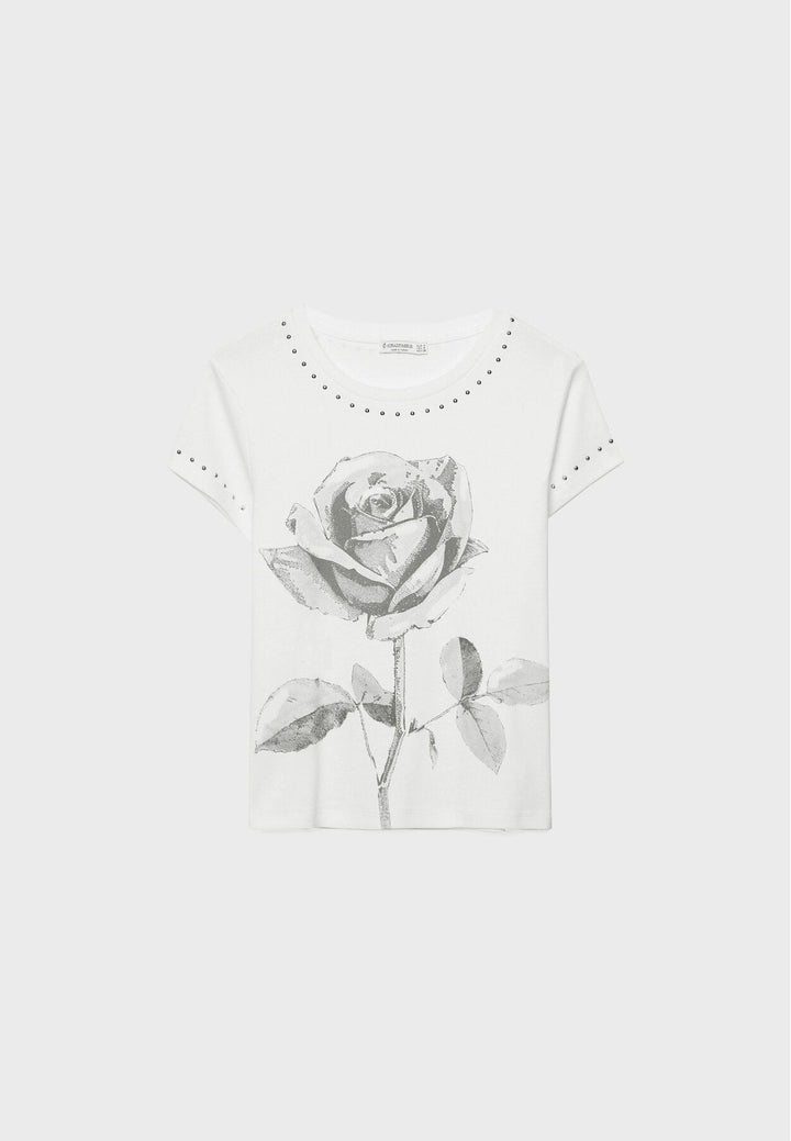 Moudda STRADIVARIUS - T-Shirt Graphique Rose - Tunisie 2