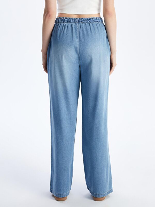 Moudda LC Waikiki - pantalon tissé en jean pour Femmes - Tunisie 4