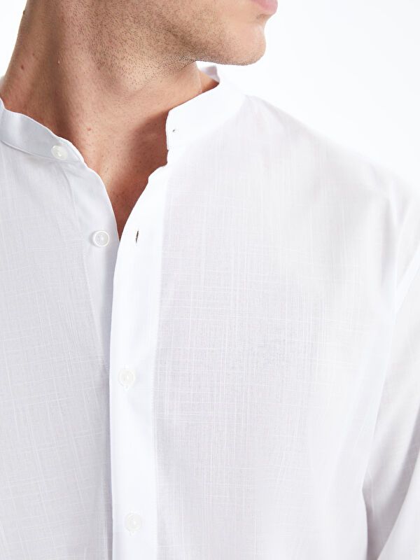 Moudda LC Waikiki - Chemise tissée à manches longues pour Hommes - Tunisie 3