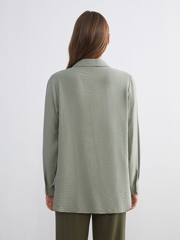 Moudda LC Waikiki - Chemise manches longues en tissu pour Femme - Tunisie 4