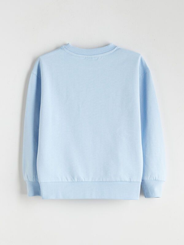 Moudda LC Waikiki - Sweatshirt en jersey Fille Bleu clair - Tunisie 5