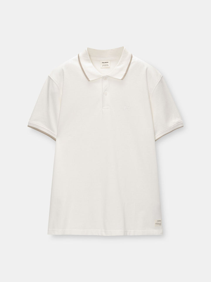 Moudda PULL & BEAR - Polo Basique Logo Brodé - Tunisie 1