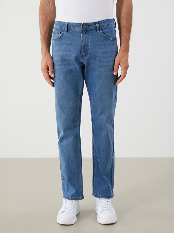 Moudda LC Waikiki - Pantalon tissé denim basique Homme Rodéo mid indigo - Tunisie 2