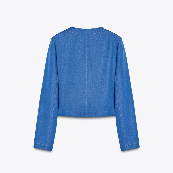 Moudda ZARA - Ensemble Blazer - Col Rond & Indigo - Tunisie 2