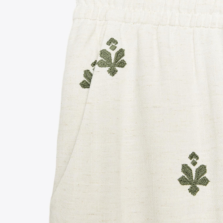 Moudda ZARA - Pantalon Brodé - Wide Leg - Tunisie 3