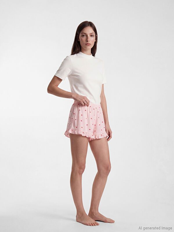 Moudda LC Waikiki - Pantalon de pyjama simple en tissu - Tunisie 1
