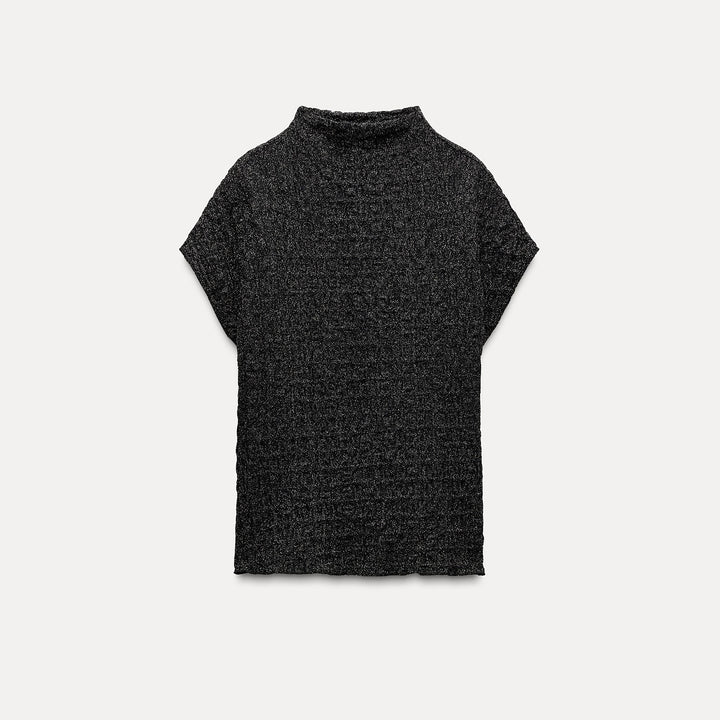 Moudda ZARA - Top Texturé Lurex - Tunisie 2