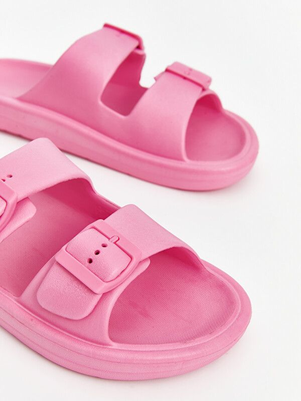 Moudda LC Waikiki - Pantoufles pour Fille couleur Fuchsia - Tunisie 3