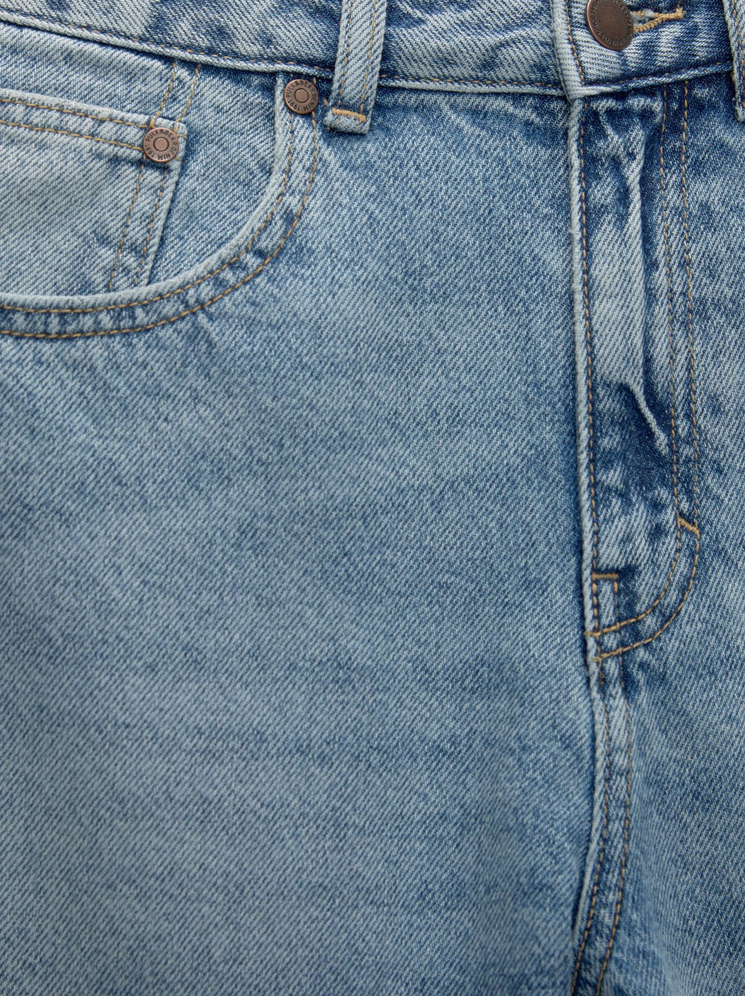 Moudda PULL & BEAR - Pantalon Denim Baggy Revers Bas - Tunisie 6