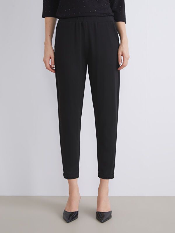Moudda LC Waikiki - Pantalon jersey Femme Noir - Tunisie 2