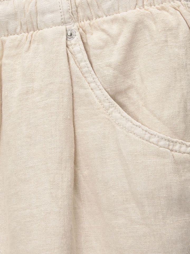 Moudda PULL & BEAR - Bermuda Cinq Poches Lin - Tunisie 3