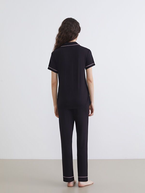 Moudda LC Waikiki - Pyjama manches courtes en jersey pour Femme - Tunisie 4