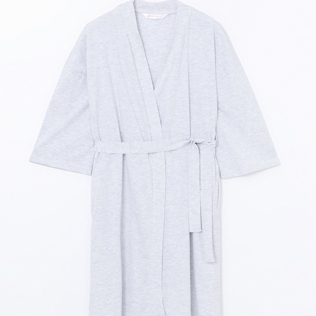 Moudda LC Waikiki - Robe maternité tissée Femme Mélange de gris - Tunisie 1