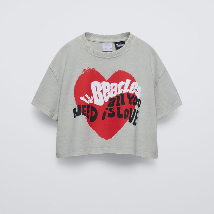 Moudda ZARA - T-shirt court fille licence Beatles - Tunisie 2