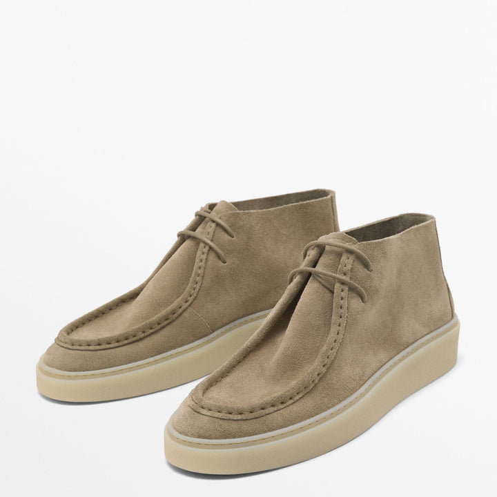 Moudda Massimo Dutti - Bottine bordeaux mi-mollet - Tunisie 4