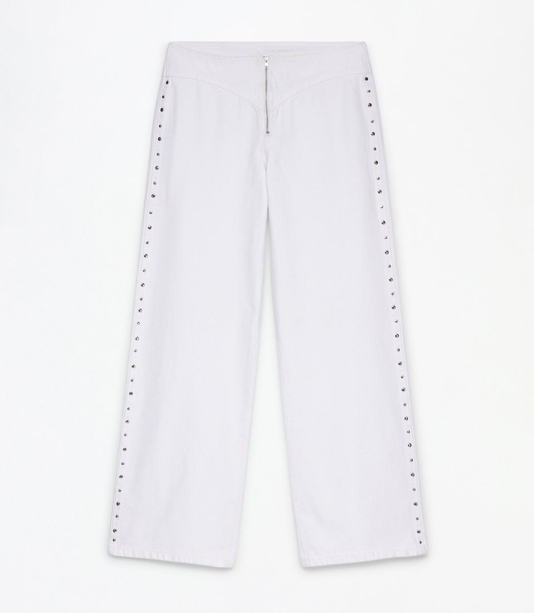Moudda Lefties - Pantalon Wide Leg Denim - Clous Basique Fille - Tunisie 1