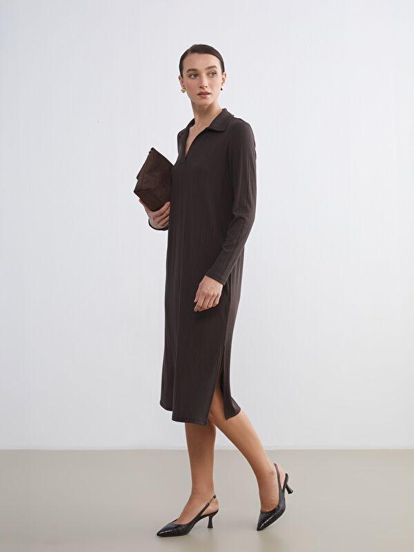 Moudda LC Waikiki - Robe de maternite en jersey à manches longues pour Femmes - Tunisie 1