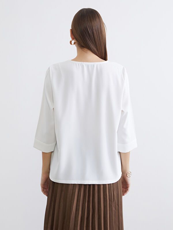 Moudda LC Waikiki - Chemisier (blouse) manches longues en tissu - Tunisie 4