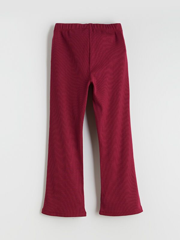 Moudda LC Waikiki - Vêtement stretch en jersey couleur Bordeaux clair pour filles - Tunisie 3