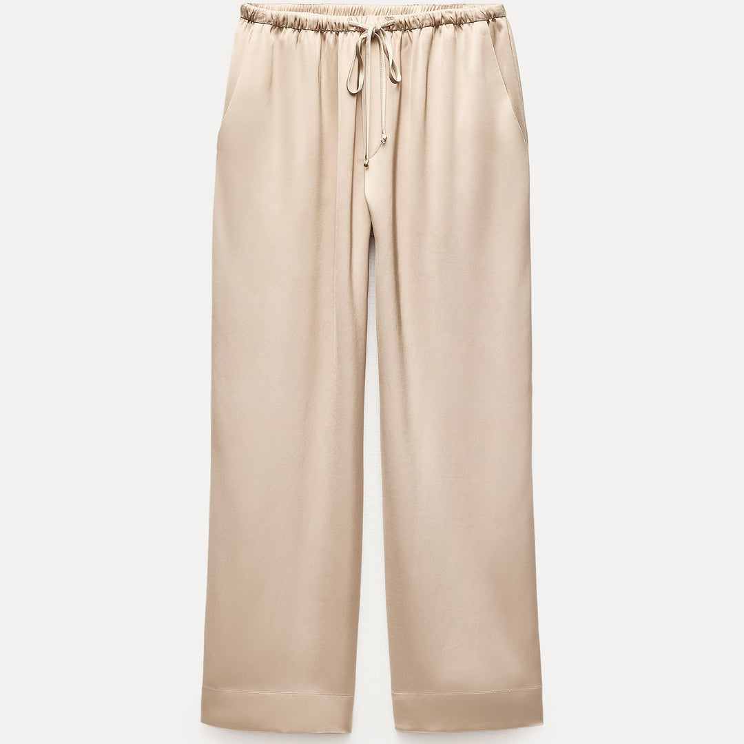 Moudda ZARA - Set pantalon pyjama satin - Tunisie 1