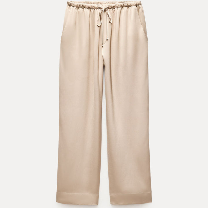 Moudda ZARA - Set pantalon pyjama satin - Tunisie 1