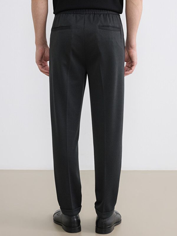 Moudda LC Waikiki - Pantalon mi-saison en tissu pour Homme couleur Bleu pétrol - Tunisie 4