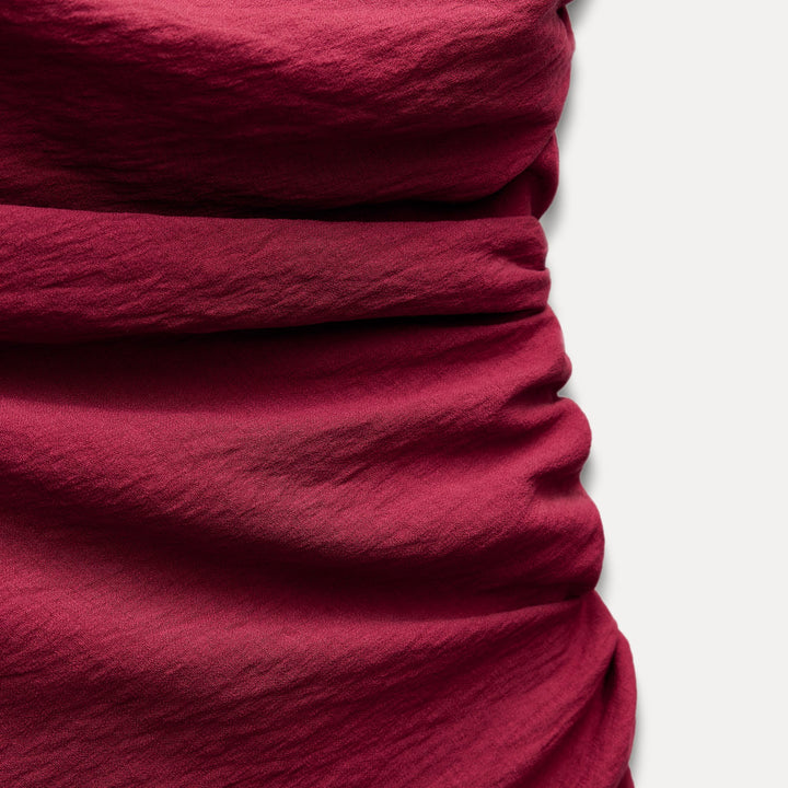 Moudda ZARA - Robe mi-longue manches courtes appliqué épaule - Tunisie 4