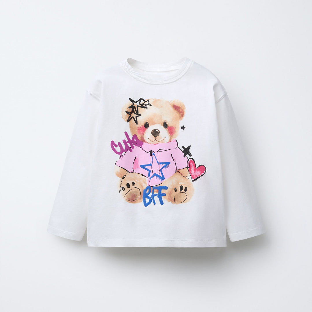 Moudda ZARA - T-Shirt Enfant - Ours, Lapins & Graffiti - Tunisie 1