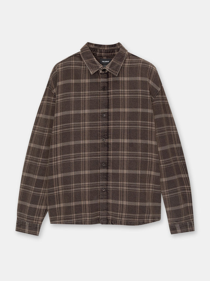 Moudda PULL & BEAR - Chemise Manches Longues Acid Check Racing - Tunisie 4