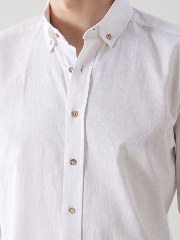 Moudda LC Waikiki - Chemise tissée à manches longues pour Hommes - Tunisie 3