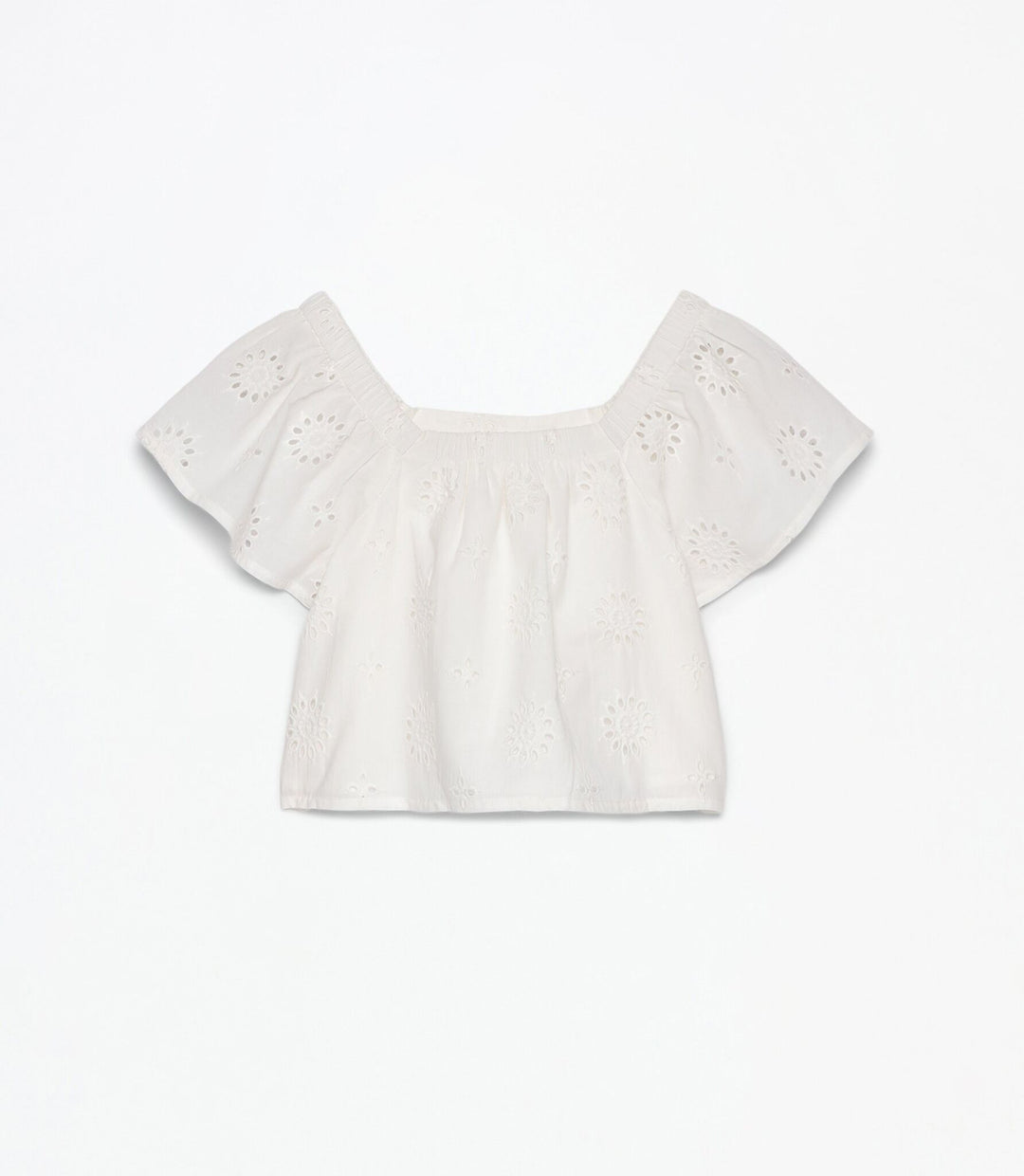 Moudda Lefties - Top Broderie Suisse - Fille - Tunisie 1