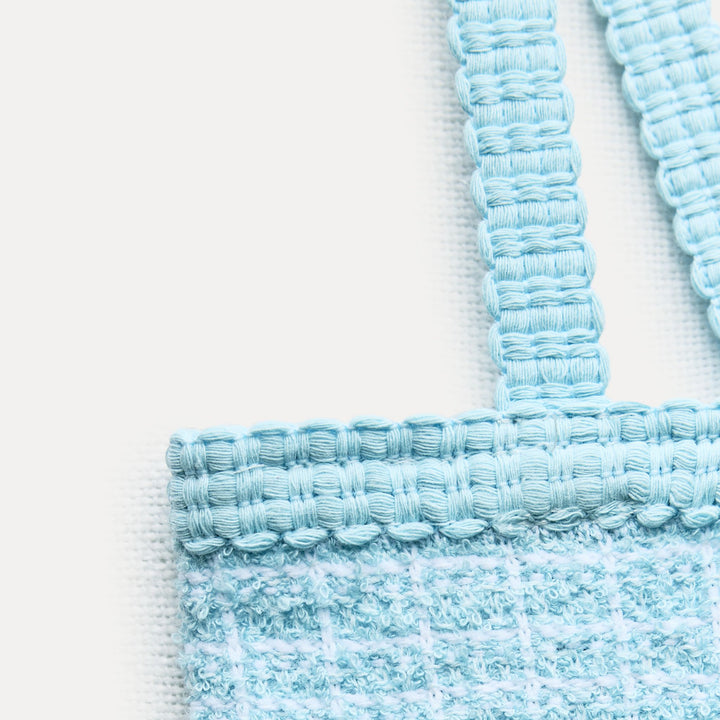 Moudda ZARA - Top bandeau fines bretelles carreaux coordonné - Tunisie 3