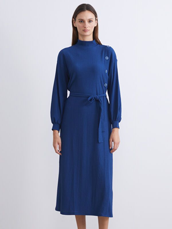 Moudda LC Waikiki - Robe en jersey cv à manches longues pour Femmes - Tunisie 2