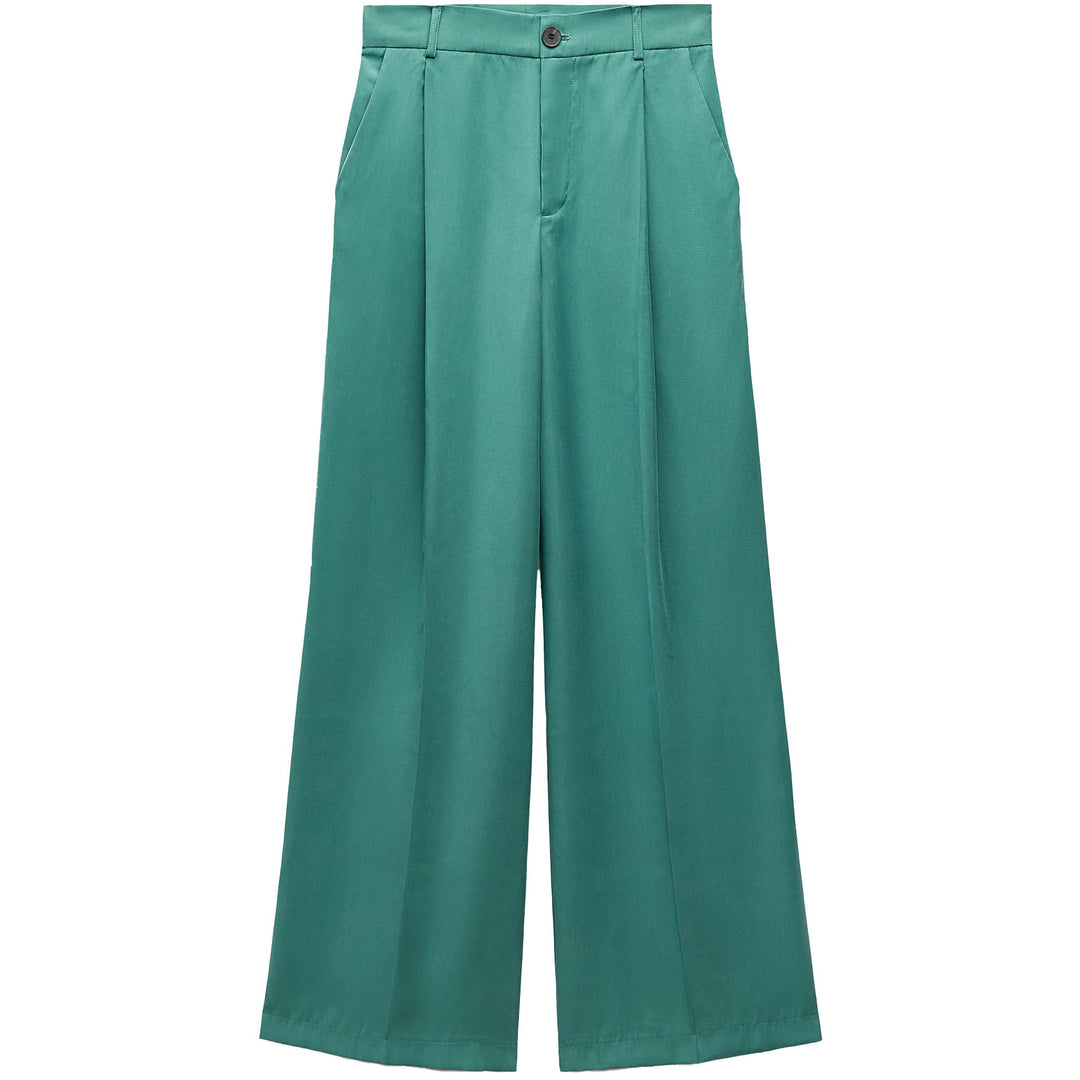 Moudda ZARA - Pantalon fluide taille haute pli devant - Tunisie 3