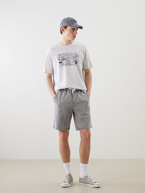 Moudda LC Waikiki - T-shirt imprimé manches courtes en jersey pour Homme - Tunisie 2