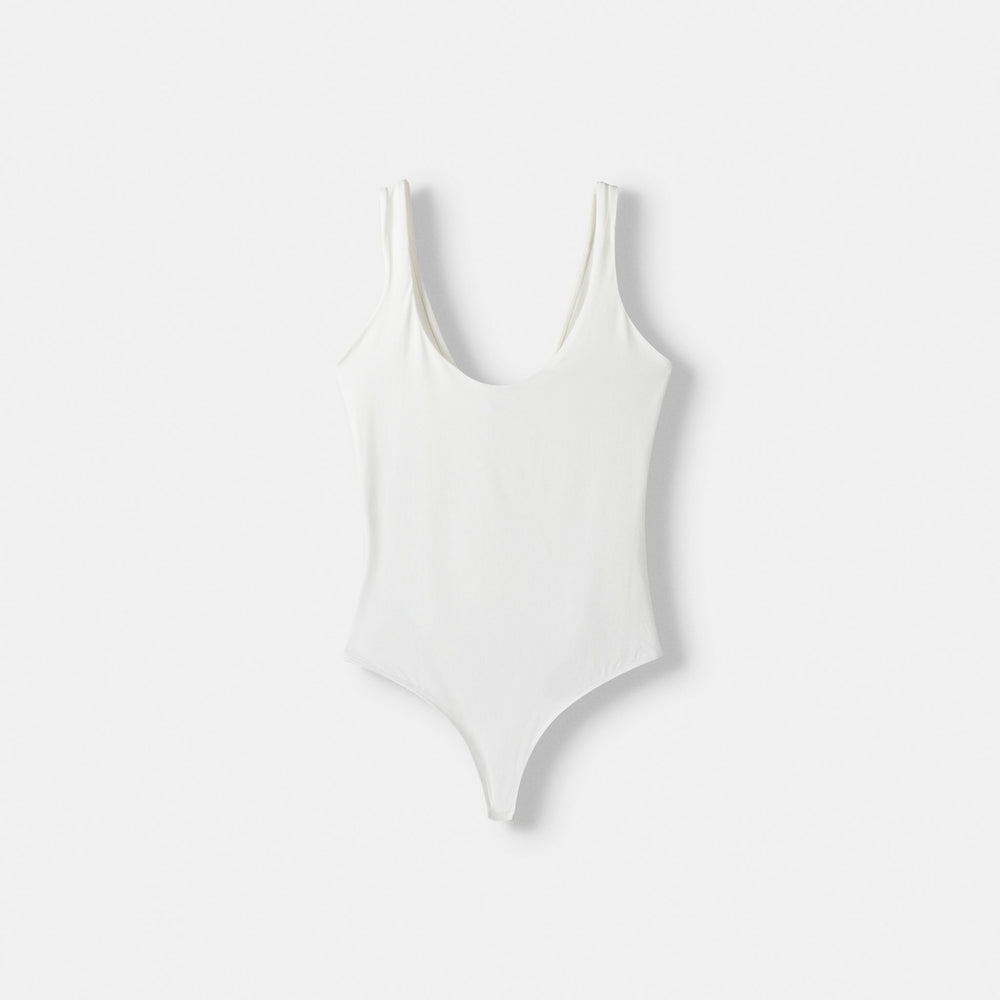 Moudda BERSHKA - Body à Bretelles en Polyamide - Tunisie 2