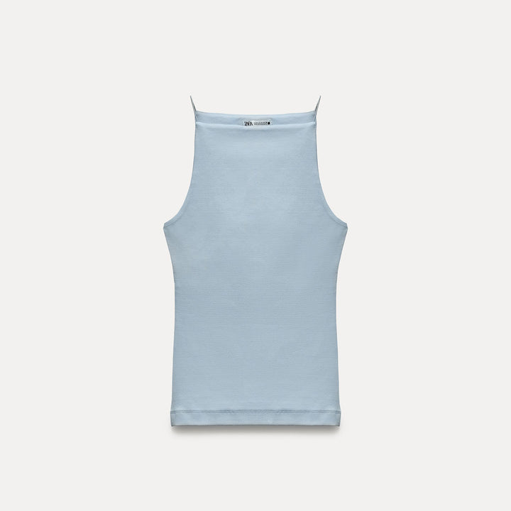 Moudda ZARA - T-shirt brassière en coton élasthanne, bretelles élastiques - Tunisie 2