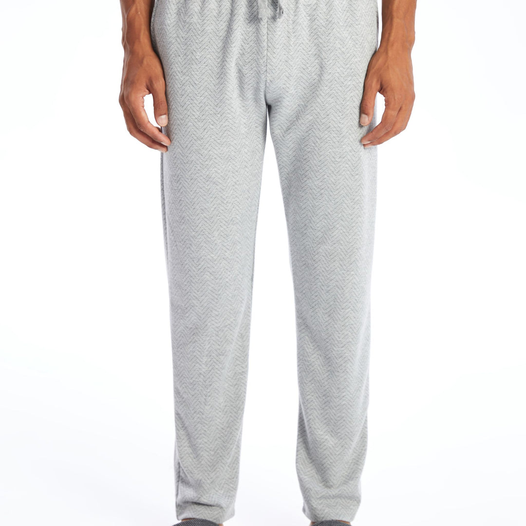 Moudda LC Waikiki - Bas pyjama jersey long Homme Jacquard gris - Tunisie 2