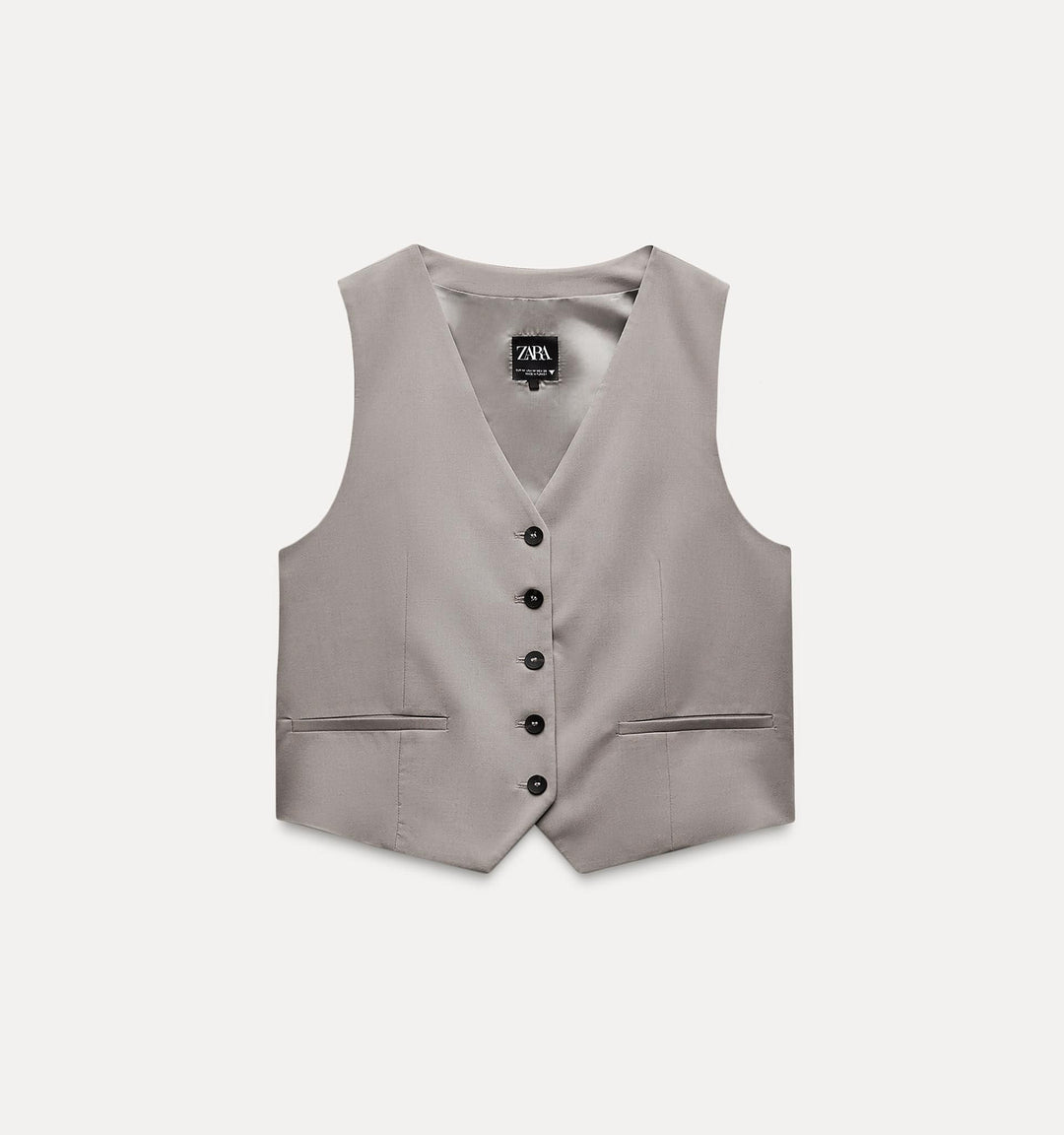Moudda ZARA - Gilet homme en laine fine, bande au dos – ensemble - Tunisie 1