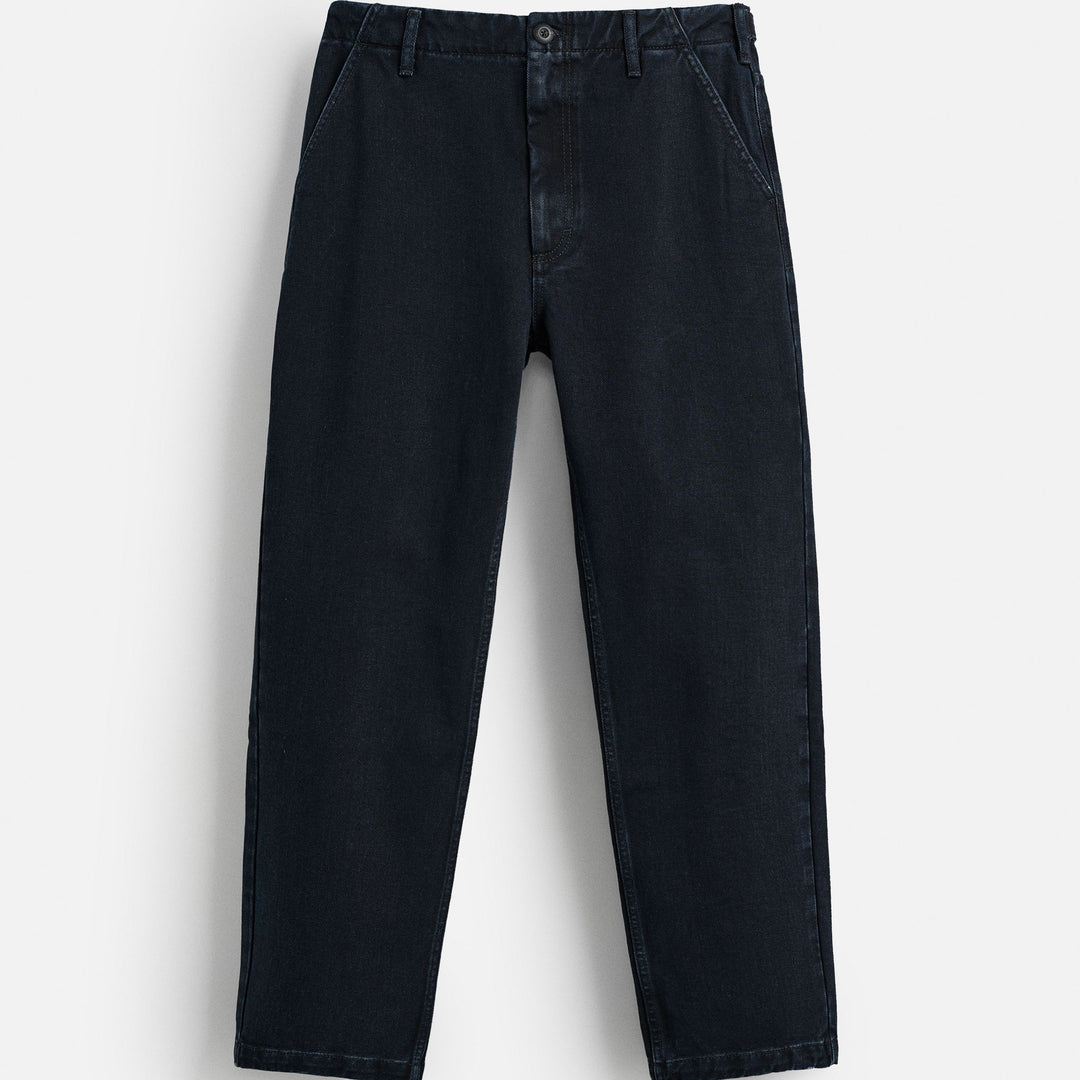 Moudda ZARA - Pantalon Denim - Bleu/Noir (Marine & Argile) - Tunisie 1