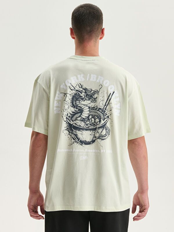 Moudda LC Waikiki - T-shirt imprimé manches courtes en jersey pour Homme - Tunisie 4