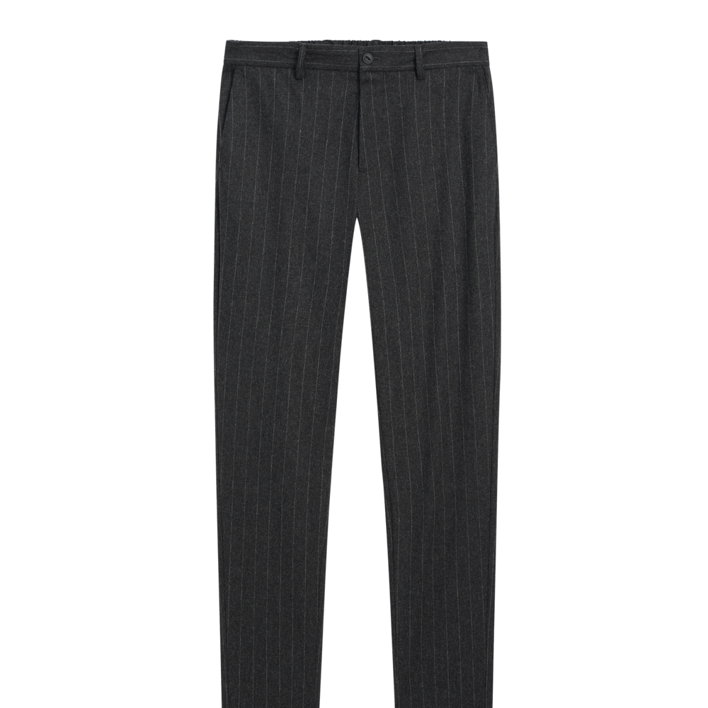 Moudda Massimo Dutti - Pantalon laine flanelle rayé - Tunisie 2